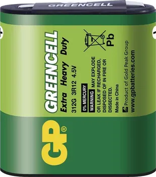 Článková baterie GP plochá baterie Greencell
