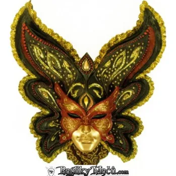 Karnevalová maska Benátská Maska Karnevalová-Butterfly
