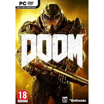 Doom PC, krabicová verze Počítačová hra Doom PC, krabicová verze