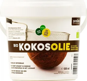 Rostlinný olej Purasana Kokosový olej Bio 500 ml