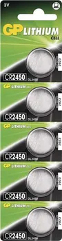 článková baterie GP CR2450 5 ks