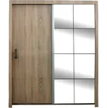 Falco Nova šatní skříň dub sonoma 150 cm