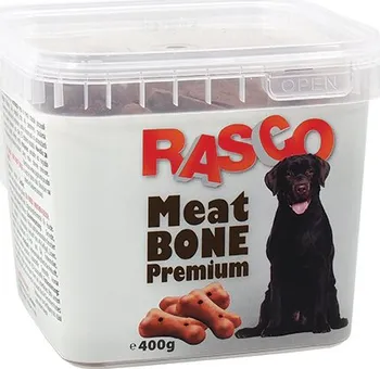 Pamlsek pro psa Rasco sušenky masové kosti 400 g