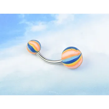 Piercing OPNG078 piercing pupík barevný