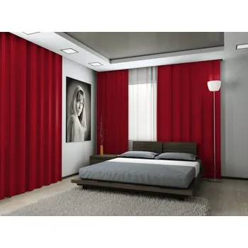 Dekorační látka Blackout světle vínová - 280 cm bez obšití 280