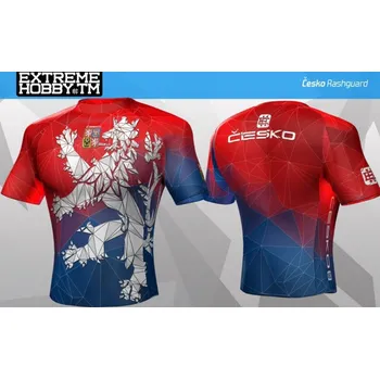 Rashguard RASHGUARD EXTREME HOBBY ČESKÝ LEV - DÁMSKÝ Velikost: S