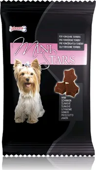Pamlsek pro psa Mlsoun Mini Stars šunkové 50 g