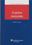 O právu ústavním - Karel Klíma