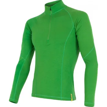 Sensor Double Face Merino Wool rolák zelený, S