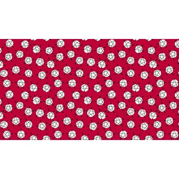 MAKOWER UK Látka bavlna v metráži 8565R