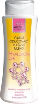 Bione Cosmetics Hyaluron life Čistící odličovací pleťové mléko s kyselinou hyaluronovou