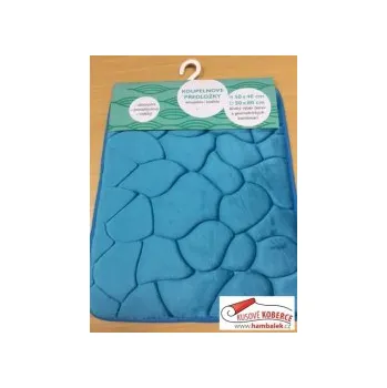 Koupelnová předložka Koupelnová předložka Pur 0133 Tyrkys, rozměr cm 50 x 40