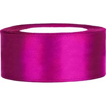 Stuha Saténová stuha 15 mm - fuchsia - 1m