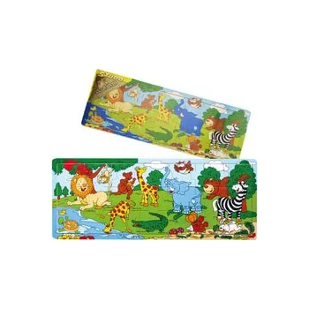 puzzle pro nejmenší Hm Studio Deskové puzzle ZOO