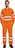 CERVA Koros bunda reflexní pásek oranžová, 52