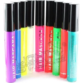 Řasenka Řasenka + vlasová řasenka, UV aktivní, bodypainting - Oranžová