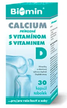 Biomin Calcium s Vitaminem D 30 kapslí