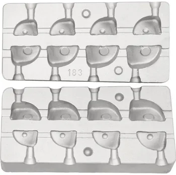 Forma na olovo čeburaška rybí hlava 11g,16g,18g,20g,24g,28g,31g (Čeburašková Forma)