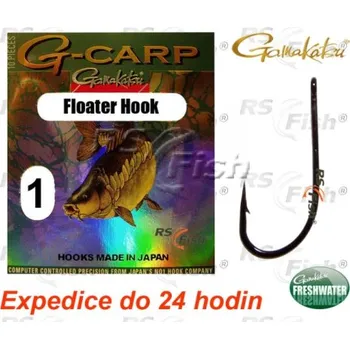 Rybářský háček Gamakatsu G-Carp Floater Hook MB5 8