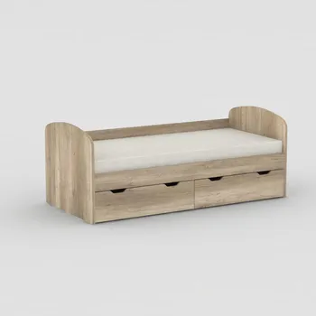 Postel Postel Rea Golem 90cm s roštem Dub canyon