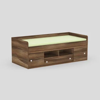 Postel Postel zvýšená Rea Poppo 90cm Ořech