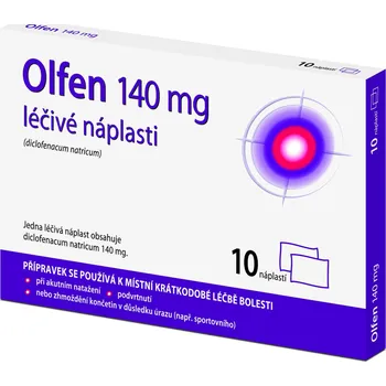 Náplast Olfen 140 mg léčivé náplasti