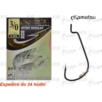 Rybářský háček Kamatsu Offset Regular vel. 3/0