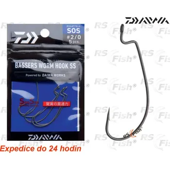 Daiwa Bassers Wormhook SOS 4/0 - 16509-140