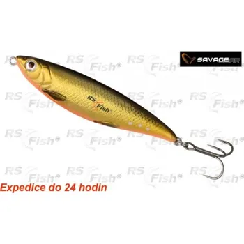 Umělá nástraha Savage Gear 3D Horny Herring - barva Gold & Black 80 mm - 53791