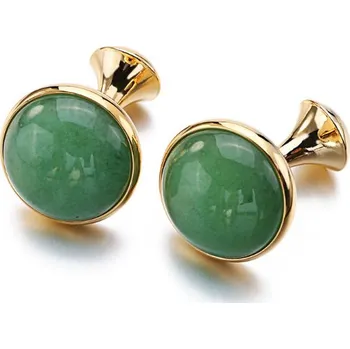 Manžetový knoflíček Amparo Miranda® Manžetové knoflíčky Malachyt Gold