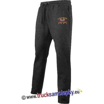 Tepláky pánské TRUCKER Diesel is King (Tepláky barvy antracit s výšivkou)