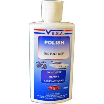 Čistič plastových dílů V.B.S.A. Přípravek pro čištění, renovaci a konečný finiš povrchů plastů VBSA POL3-ROP