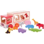 Bigjigs Toys dřevěné auto se zvířátky…