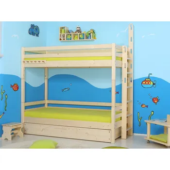 Zábrana D Domestav D926 Materiál: Buk cink, Povrchová úprava: Olej