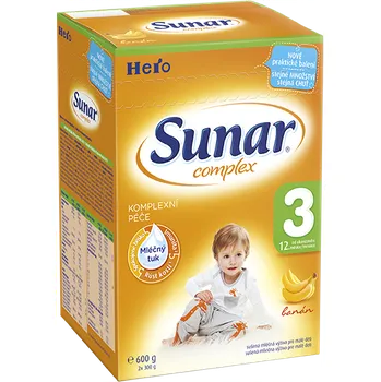 Kojenecká výživa Sunar Complex 3 banán