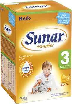 kojenecká výživa Hero Sunar complex 3 banán