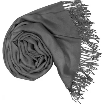 Šála Carlo Romani Dámská šedá pašmína P10