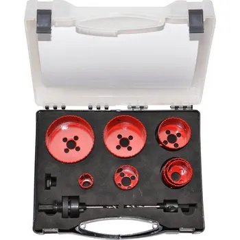 Vrták Genborx Sada pilových děrovek K-8