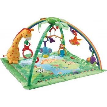 Hrací deka Fisher Price hudební a světelná hrazdička rainforest
