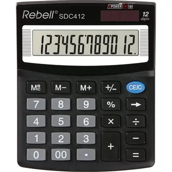 Kalkulačka Rebell SDC412 černá