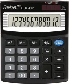 Kalkulačka Rebell SDC412 černá