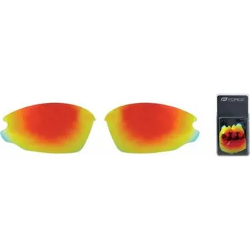 Sluneční brýle náhradní skla k brýlím Force Light červená laser