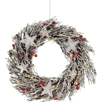 Vánoční dekorace Markslöjd 703760 věnec 15 LED