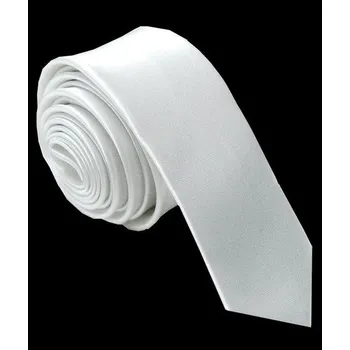 Kravata Amparo Miranda® Bílá kravata jednobarevná
