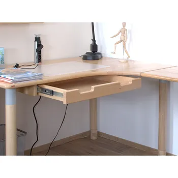 Psací stůl Zásuvka malá ke stolu D727,D730 Domestav D737 Materiál: Buk cink, Povrchová úprava: Olej