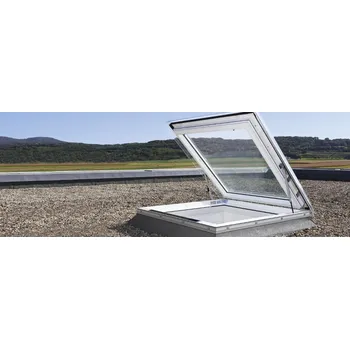 střešní výlez Výlez do ploché střechy VELUX CXP Rozměr: polykarbonát 90x120 cm