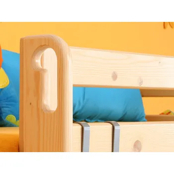 Žebřík malý čelní s otvory-svislý Domestav D941 Materiál: Buk cink, Povrchová úprava: Olej