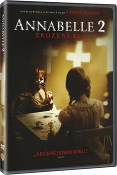 DVD film DVD Annabelle 2: Zrození zla (2017)