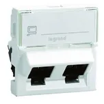 Legrand Mosaic 2XRJ45 UTP