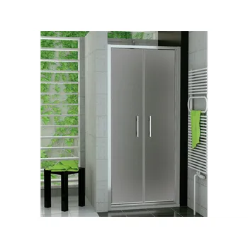 Sprchové dveře SanSwiss - Ronal TOPP2 750 SANSWISS DVOUKŘÍDLÉ DVEŘE RONAL 75 cm Výplň: durlux